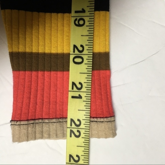 Anthropologie Plenty by Tracy Reese Vivid Striped Ribbed Knit Bodycon Dress XS - Picture 9 of 13